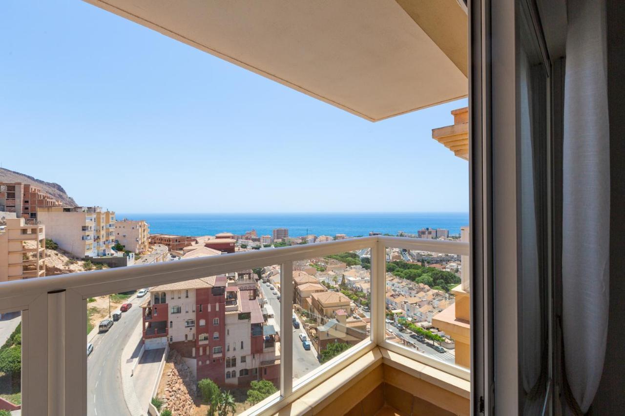 Apartamento Catania en Aguadulce con vistas al mar Exterior foto